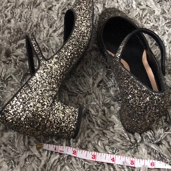 Zara Trf glittery heeled shoes - Picture 5 of 5